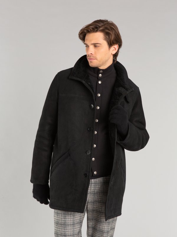 black lambskin Florent jacket_11
