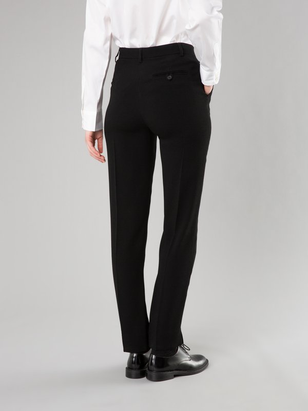 black crepe Fergie trousers_14