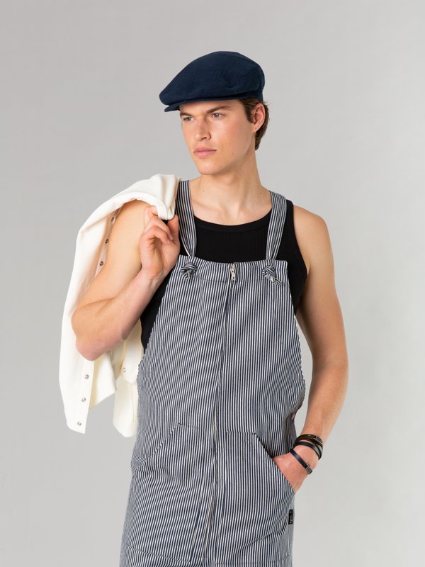 blue and white striped denim dungarees_12