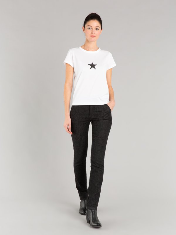 white short sleeves Brando star t-shirt_12