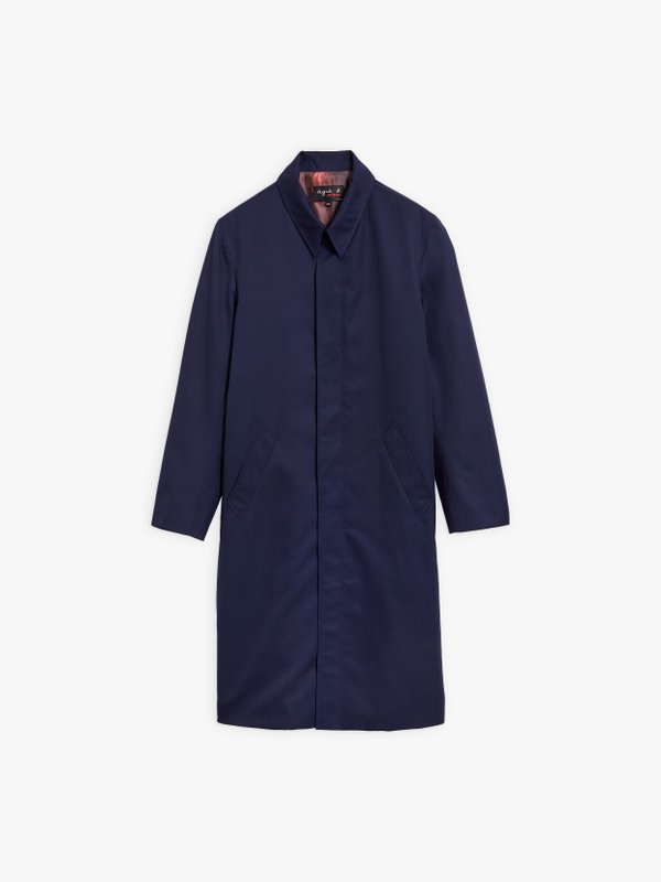 navy blue water-repellent coat_1