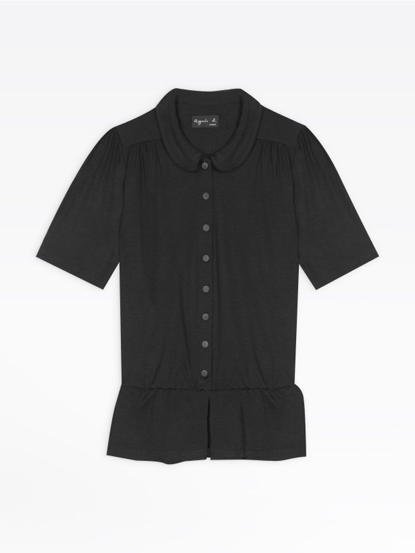 black peter pan collar eleanor shirt_1
