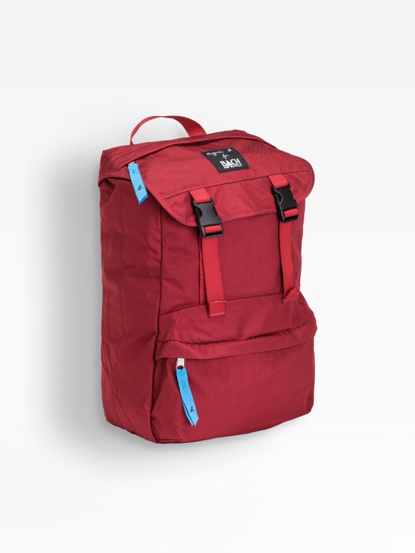 red "agnÃ¨s b. for BACH" backpack_2
