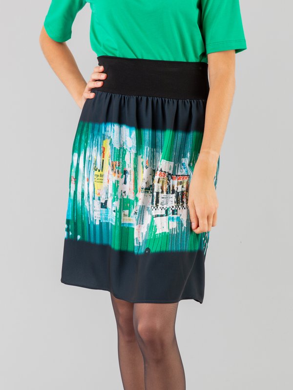 "Palissade" printed skirt_12