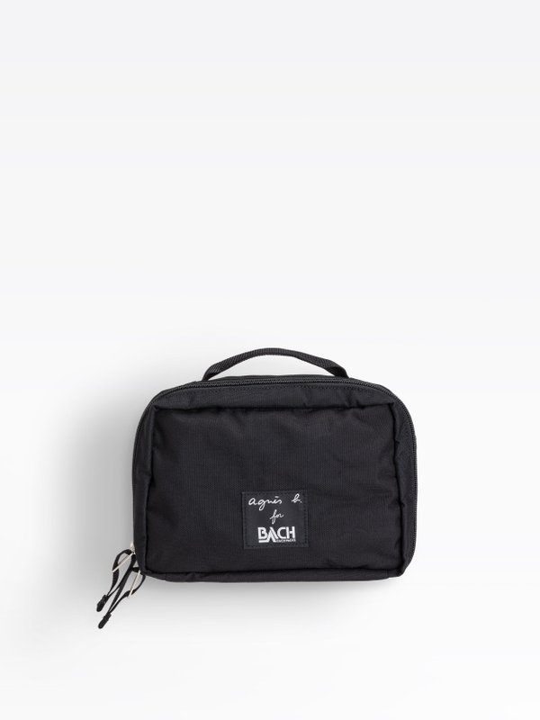 black "agnÃ¨s b. for BACH" shoulder bag_1