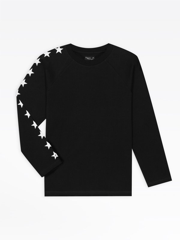 black stars raglan t-shirt_1