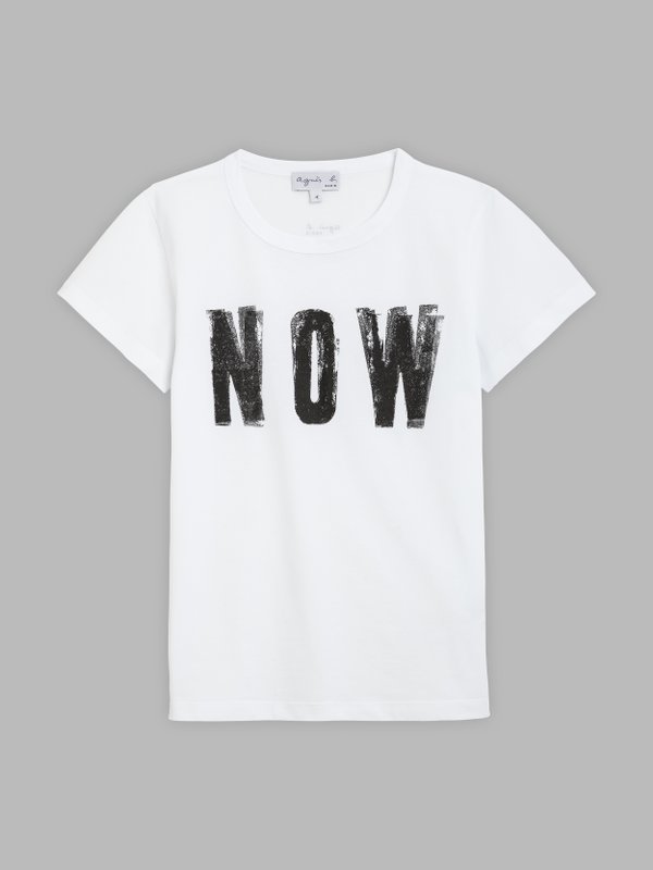white Rafael Gray artist "Now" Brando t-shirt_1