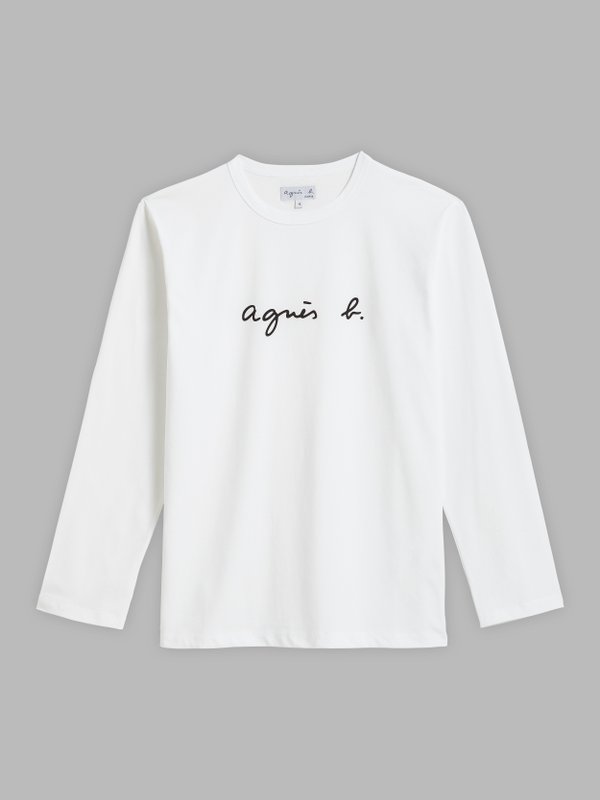white "agnÃ¨s b." Cool t-shirt_1