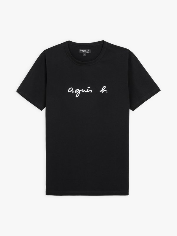 black short sleeves Coulos "agnÃ¨s b." t-shirt_1