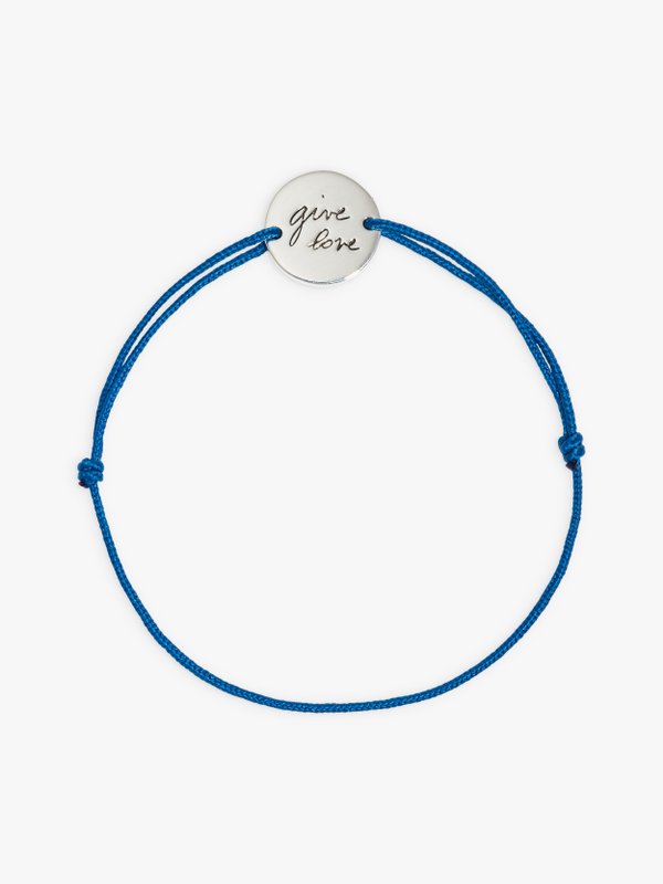 bracelet médaillon bleu_1