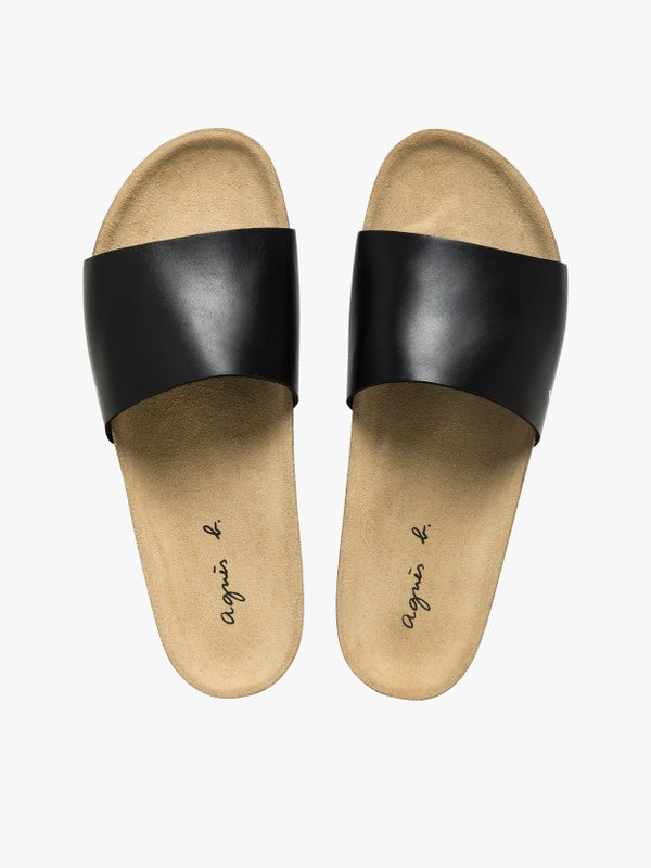 black leather Baris sandals_3