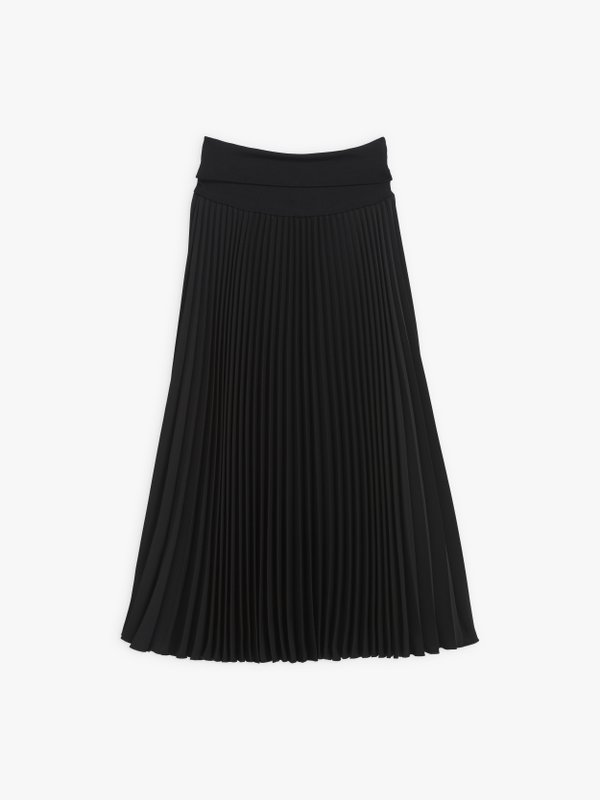 black BaÃ¯a pleated skirt_1