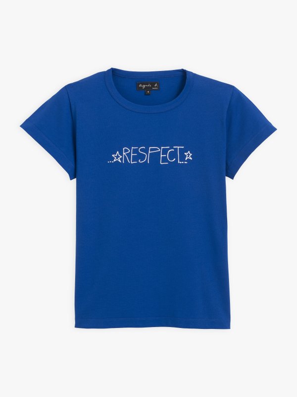 blue "respect" message brando t-shirt_1