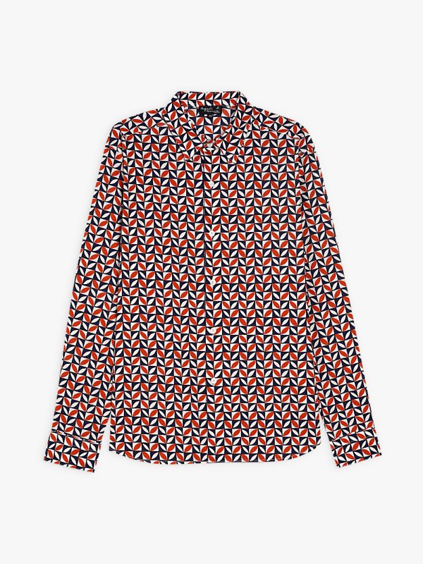 Andy shirt in printed cotton_1
