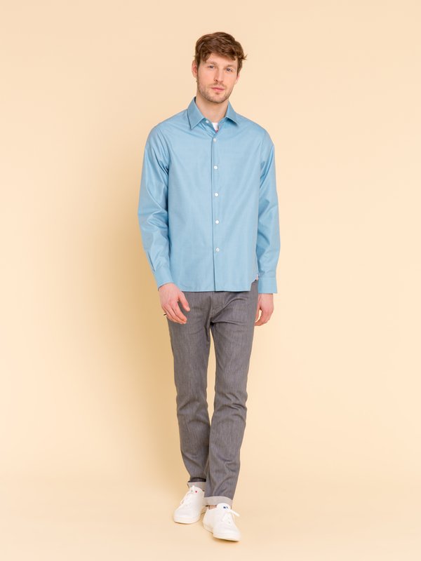 ice blue cotton andy shirt_14