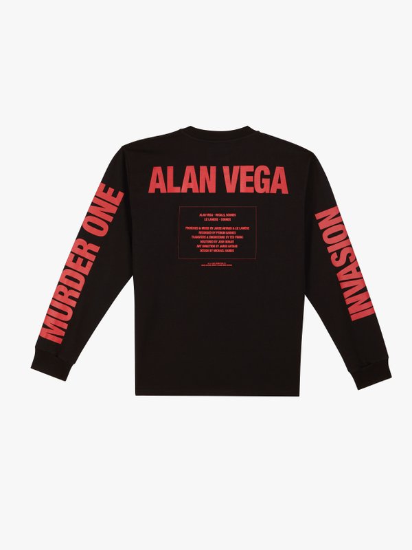 Alan Vega artist black Christof t-shirt_2