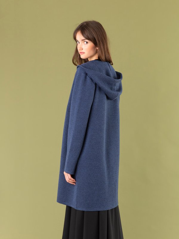 hooded overcoat with zip in merino wool_14