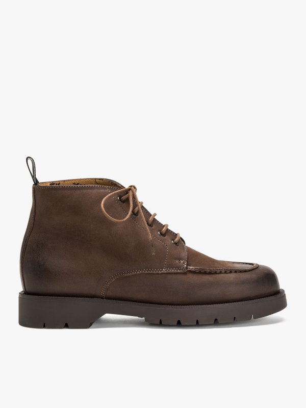 agnÃ¨s b. x Kleman brown leather boots_2