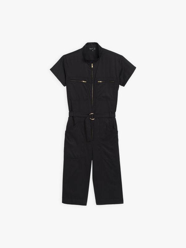 black cotton satin mid-length jumpsuit_1
