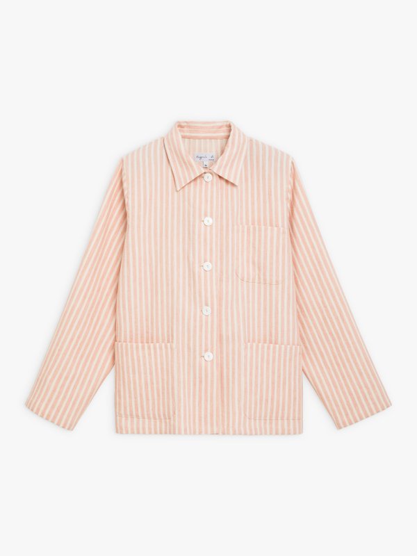 pink striped jacket_1