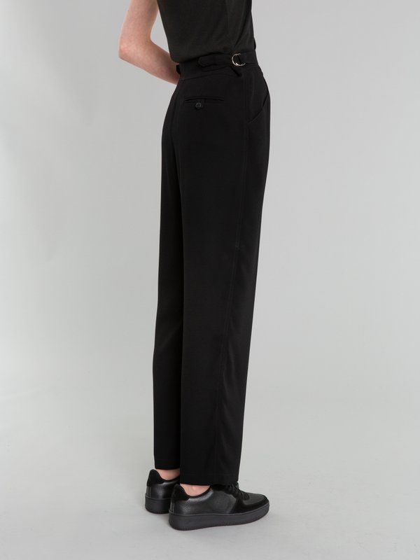 black crepe Peyton trousers_14