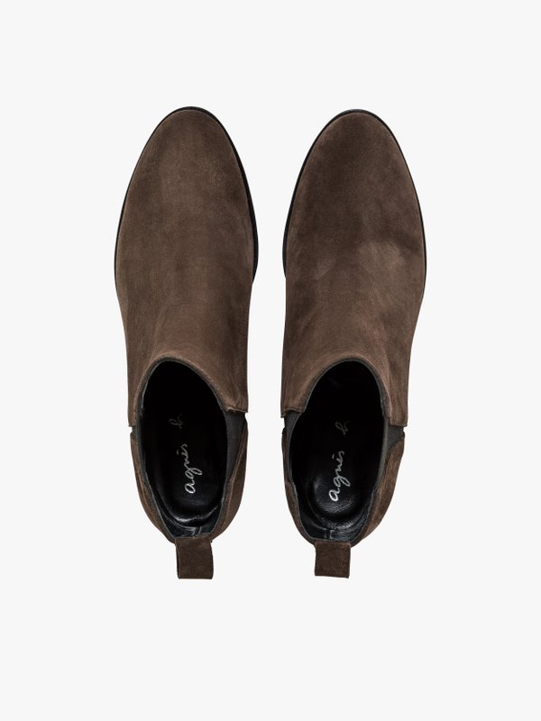 brown leather Neo chelsea boots_3