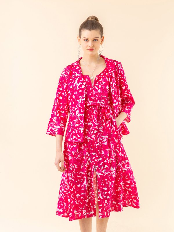 pink peony print Clara dress_11