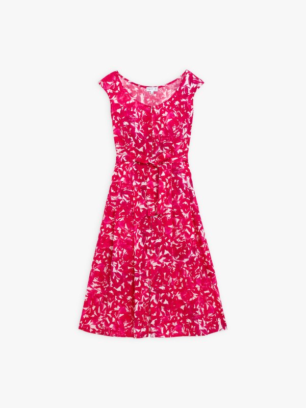 pink peony print Clara dress_1
