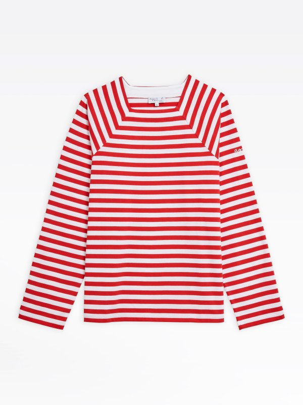 red and white striped carrelet t-shirt_1