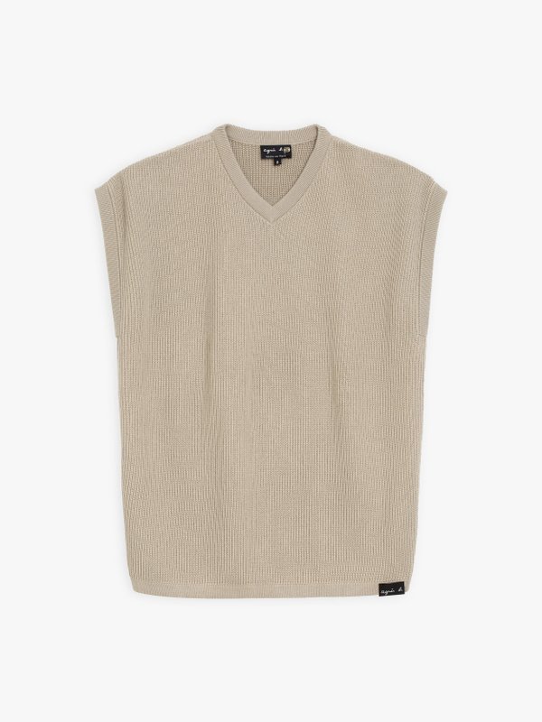 taupe sleeveless cary jumper_1