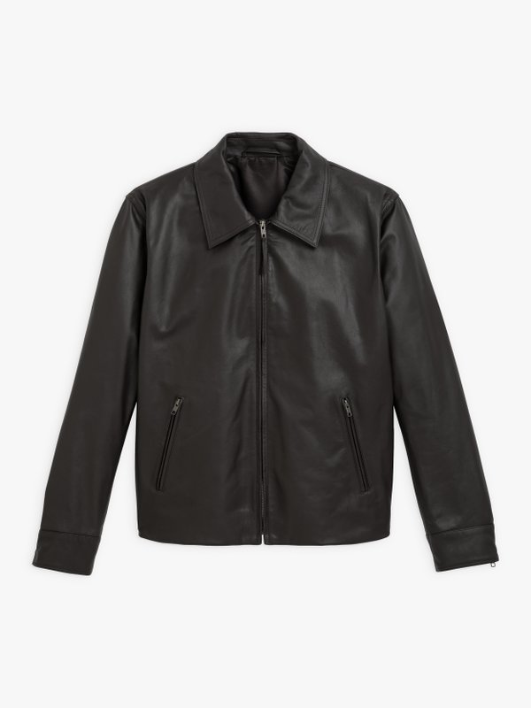 dark brown leather Leslie jacket_1