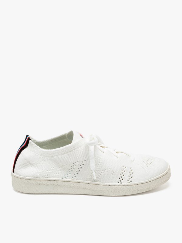 white Ector x agnÃ¨s b. textile sustainable sneakers_2