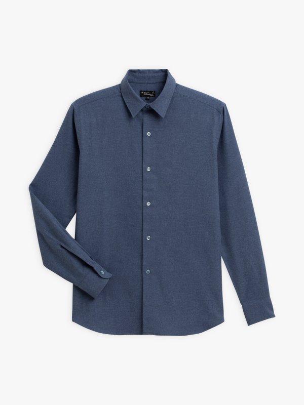 blue cotton Andy shirt_2