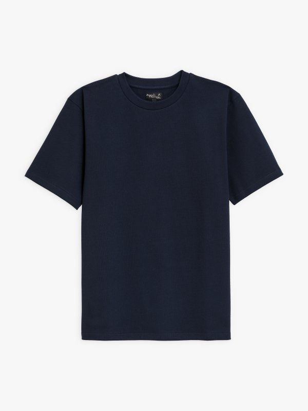 navy blue thick cotton Christof t-shirt_1