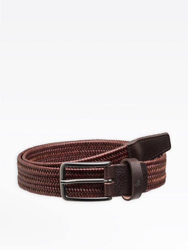 brown braided leather ericy belt_1