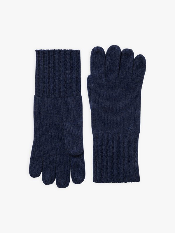 navy blue cashmere Nelly gloves_1