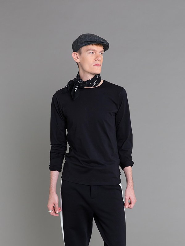 black long sleeves Roulotte t-shirt_11