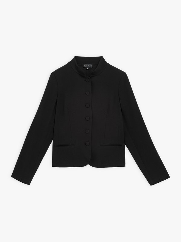 black crepe anabelle jacket_1
