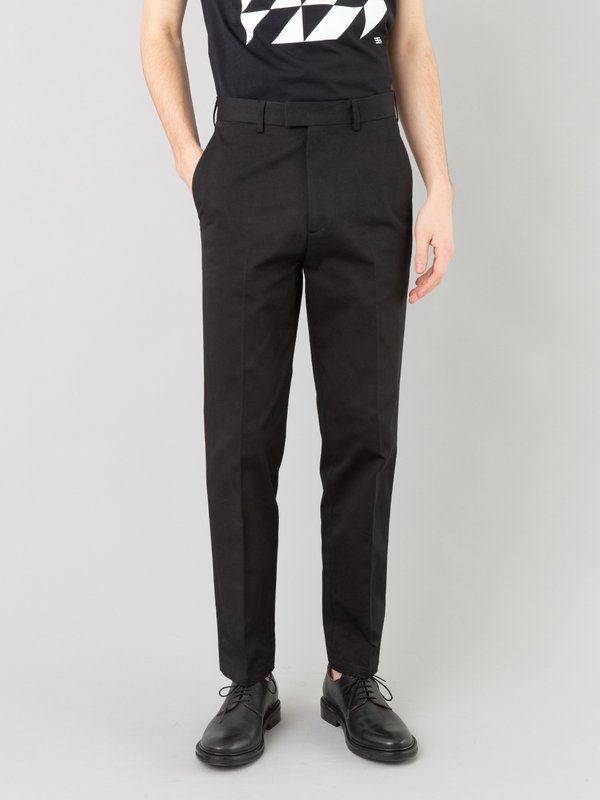 black cotton gabardine Jamming trousers_12