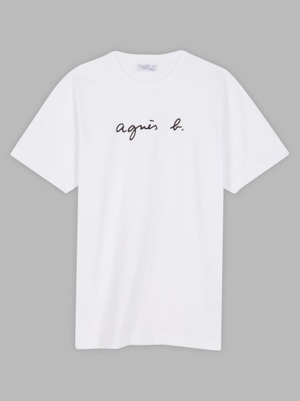 white short sleeves Coulos "agnÃ¨s b." t-shirt_1