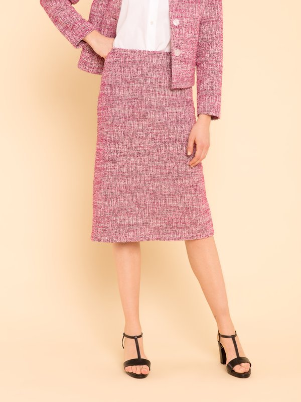 pink tweed ninn skirt_11