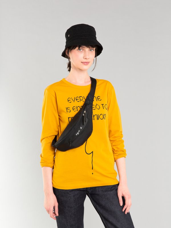 yellow message Cool t-shirt_11