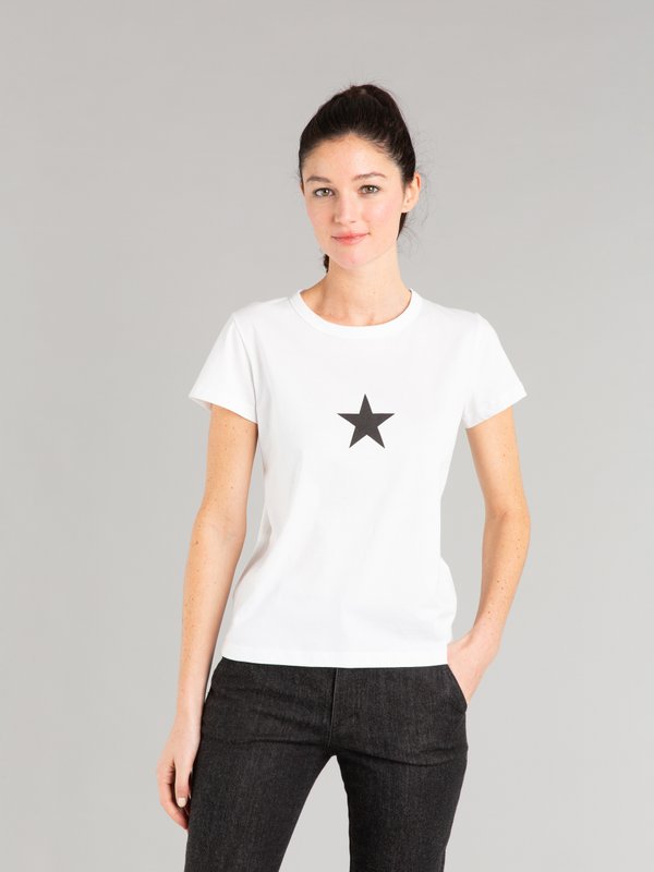 white short sleeves Brando star t-shirt_11