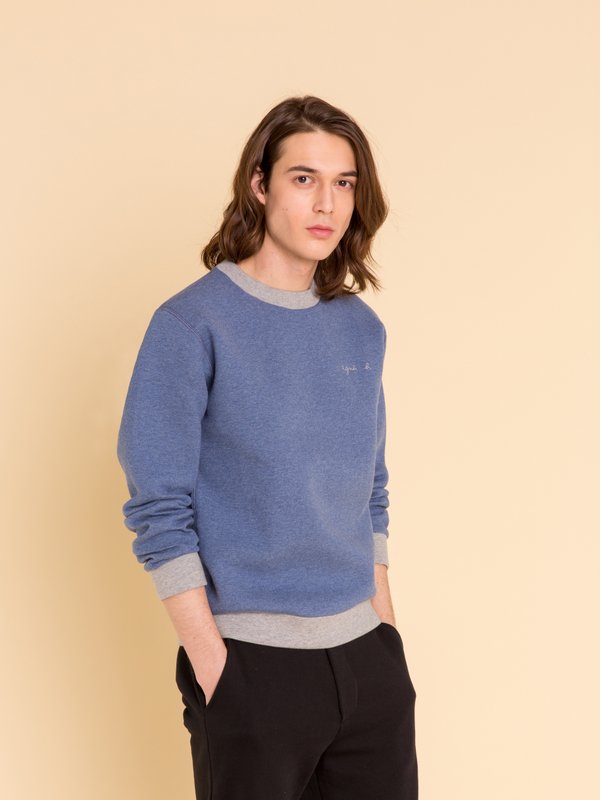 marl blue and light grey cuppo sweatshirt_11