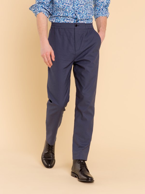 navy blue noam trousers with thin stripes_11