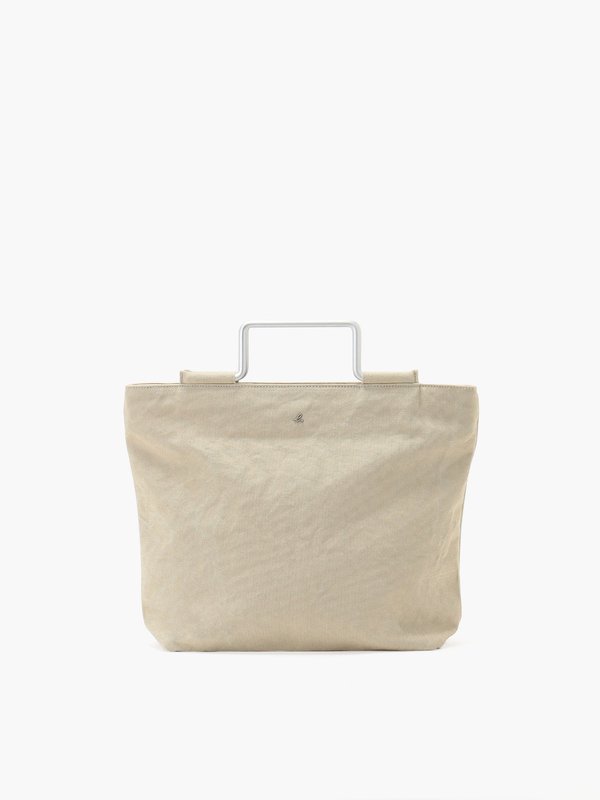 cotton shopping bag with metal handles_1