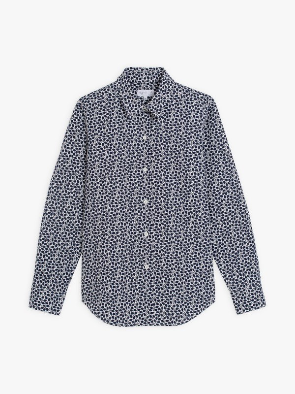 blue zorro shirt with floral print_1