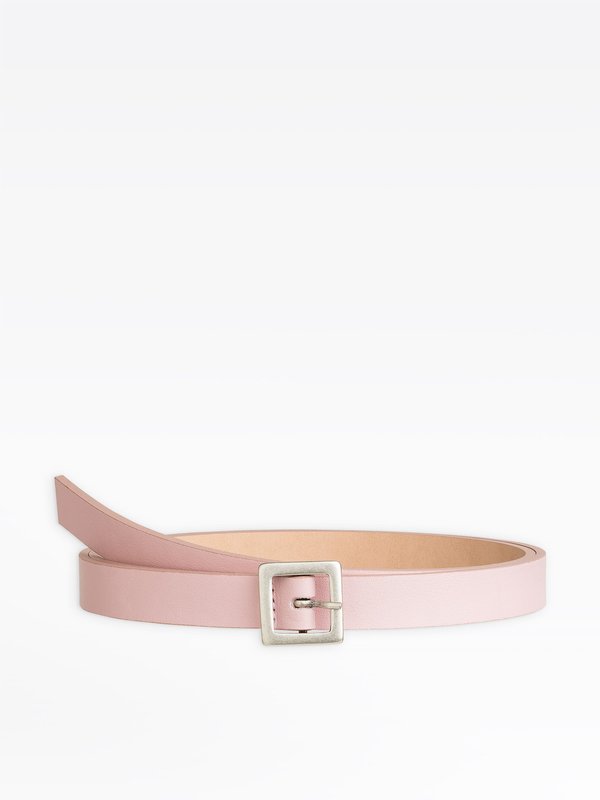 pink leather katia belt_1