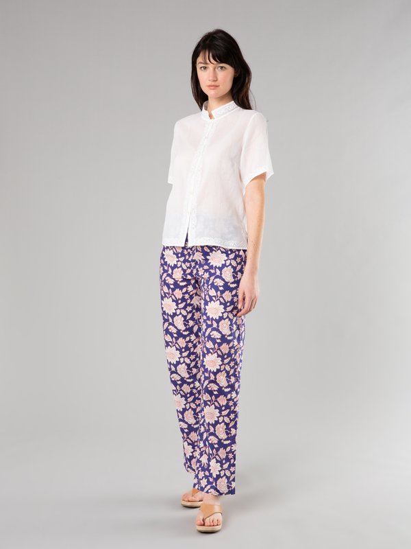 dark blue trousers with floral print_11