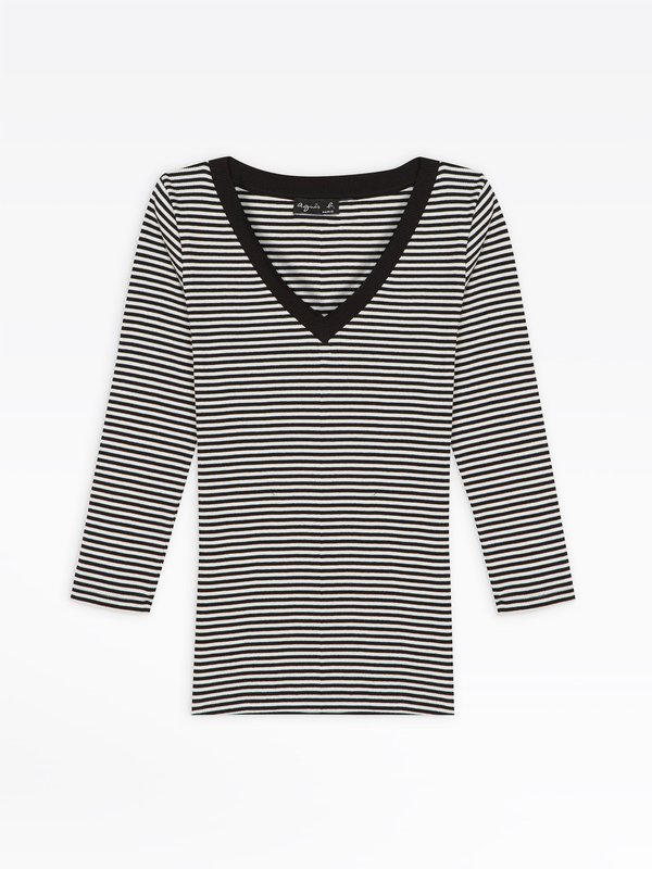 black striped lou t-shirt_1
